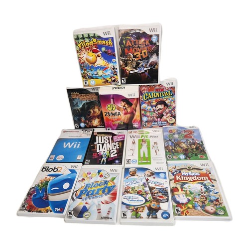 Nintendo Wii Bundle - Lot of 13 Games - Picture 2 of 9