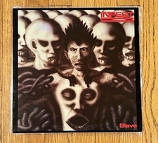 Infest Slave LP Blue Vinyl Off The Disk Switzerland 1991 Crossed Out No Comment