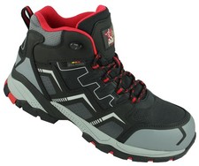 Bullpower 20711 Buty ochronne S1P Buty robocze wysokie czarne / szare