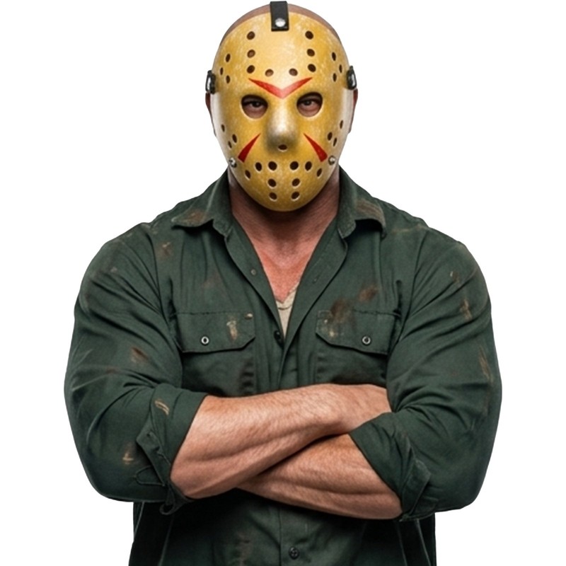 Jason Hockey Mask Halloween Costume Friday The 13th Jason Voorhees Horror Mask