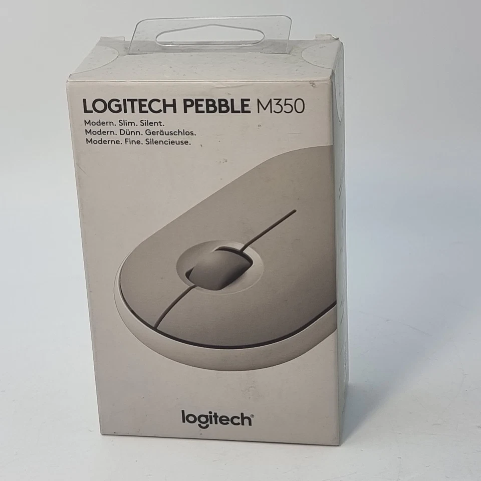 Logitech Pebble Mouse M350 Slim Silent Modern Bluetooth Wireless Portable Mouse - Image 2 of 4
