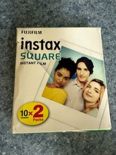 Fujifilm Instax Square Instant Film   20 Exposures 10x2   Exp. 02/2024