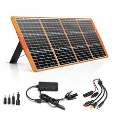 200 Watt Portable Solar Panel for Power Station Generator, 19.8V IP65 200W