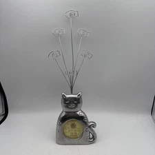 Metal Cat Frame With Photo Holders