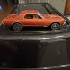 Hot Wheels Redline HK Orange w/Orange Brown Int Custom Cougar Nice Car !