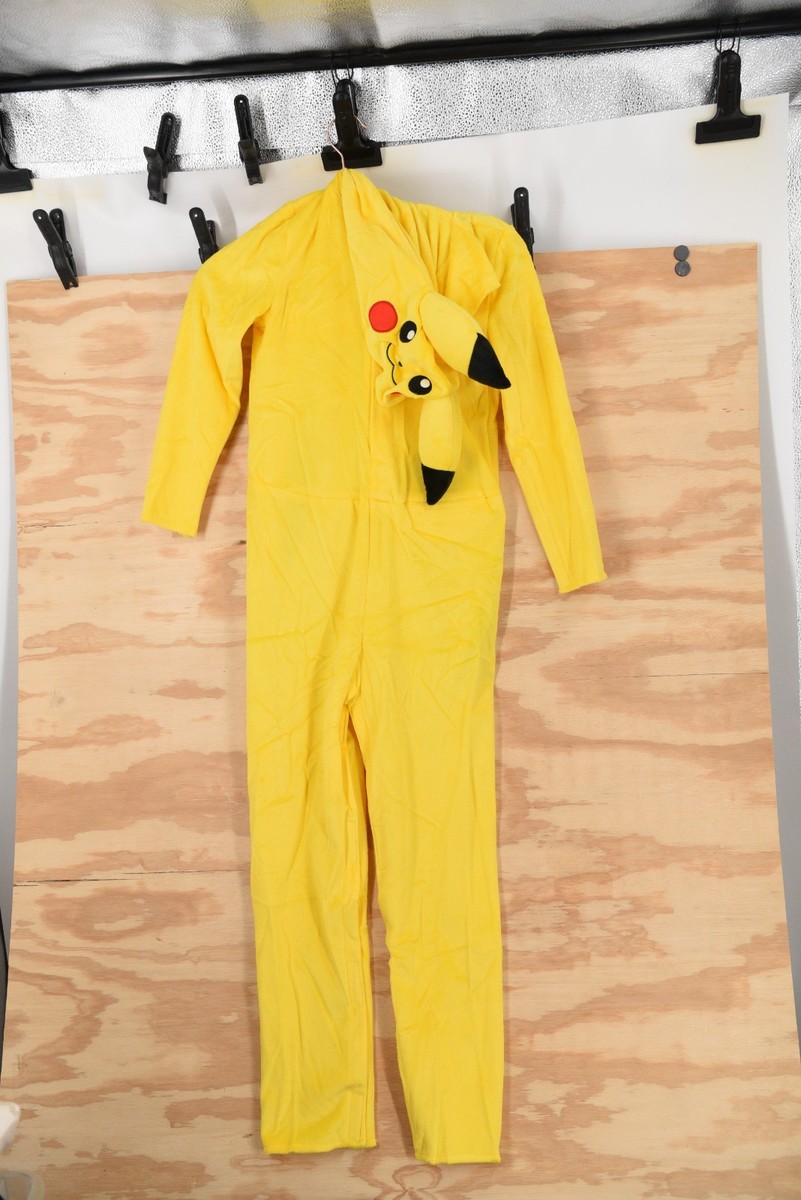 Disguise Pokémon Pikachu Costume - Kids Jumpsuit with Dimensional Hood