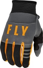 Fly Racing 2023 Adult F-16 Gloves Dark Grey/Black/Orange, XX-Large