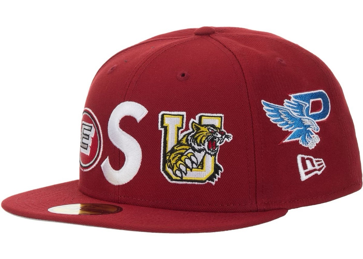 Supreme Mascot S Logo New Era 59Fifty Fitted Cap Red (SS26) Size 7