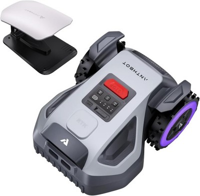 ANTHBOT M5/M9 Mähroboter ohne Begrenzungskabel 700/1200m² RTK+Vision WiFi 4G APP