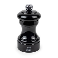 PEUGEOT Pfeffermühle BISTRO 10cm Schwarz Buchenholz Lackiert Stahlmahlwerk
