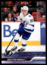 2023-24 Upper Deck Young Guns Waltteri Merela Rookie Tampa Bay Lightning #454