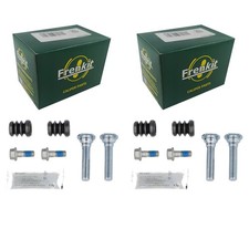 2X FRENKIT FÜHRUNGSHÜLSEN-SATZ BREMSSATTEL HINTEN VORNE passend für CHEVROLET AV