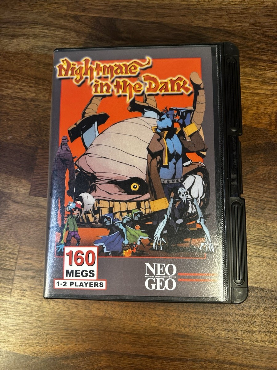 Nightmare in the Dark US English AES Neo Geo SNK complete CIB. | eBay