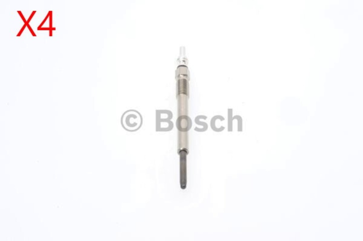 BOSCH X4 Glow Plug For ALFA ROMEO FIAT FORD LANCIA OPEL SUZUKI 03-16 0250203002