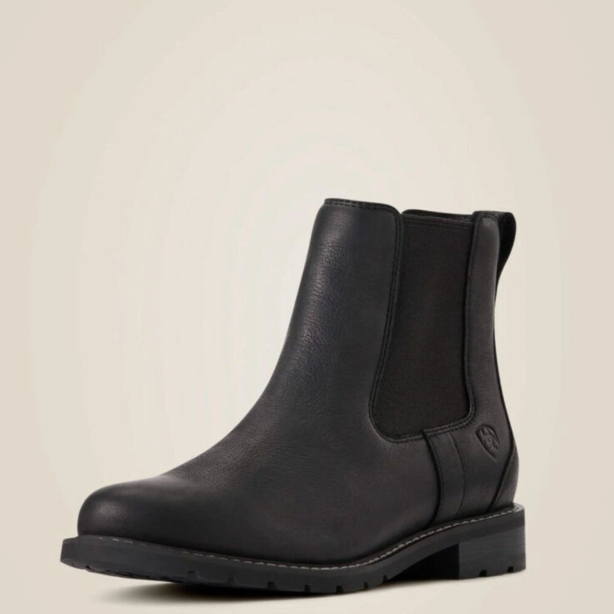 Bottines Chelsea Ariat Wexford H2O pour femmes en cuir imperméable kaki - ATS - Pointure 37.5 Kaki - Chaussures