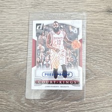 Panini 2014-15 Donruss Court Kings James Harden #3 Press Proof Blue /99 Rockets