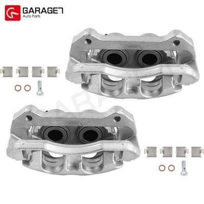 Front Brake Calipers w/ Bracket Pair for Ford Expedition Lincoln Navigator 2021