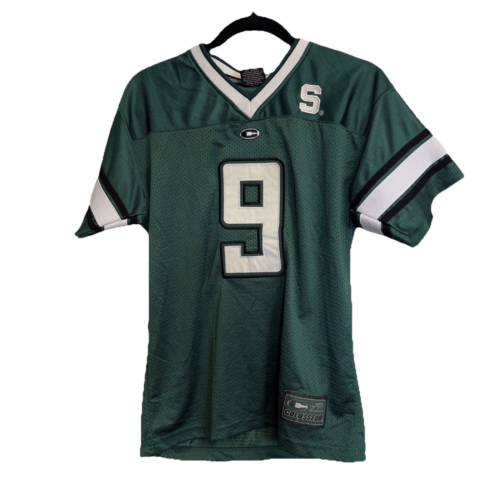 MSU Michigan State University Football Jersey Spartans #9 Men’s Small Colosseum