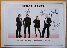 WOLF ALICE  full band original signed 20x30 4...