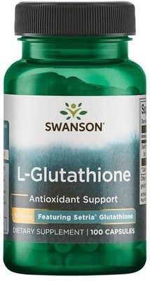 Swanson L-Glutathione, 100mg - 100 caps (399,83 EUR/kg)