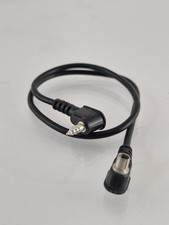 PC Male to Special Sharp Tip Black Cord 10" Flash Sync Cord Cable