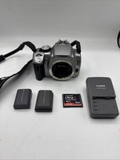 Canon EOS Digital Rebel XT 8.0 MP Digital SLR Camera 2 Batt, 4gb Card, Charger