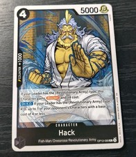 One Piece CCG Hack Legacy Of The Master R Foil Card OP12-089 NM