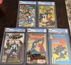 Amazing Spider-Man #360, 362, 374, 375, 388 All Graded CGC 9.6 White Pages Nice!