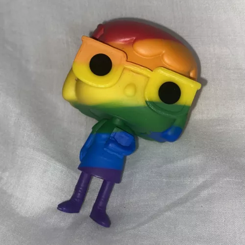 B1 Funko Pop! Bob's Burgers #76 Pride Tina Belcher Rainbow Figure - Loose