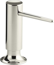 Kohler 1995-SN Contemporary Soap/Lotion Dispenser, Vibrant Polished Nickel