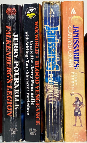 JERRY POURNELLE Lot Falkenbergs Legion War World Blood Vengence Janissaries PB - Picture 3 of 3