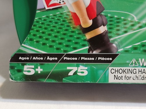 Mega Blocks Bloks Soccer Field In Case Sports 2 Go 9192 Sealed 2001 - Picture 4 of 19