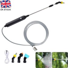 Battery Powered Garden Electric Sprayer Watering Wand Automatic Pumping Sprayer