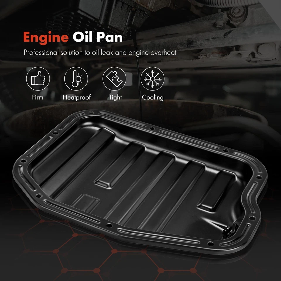 Sumidero de cárter de aceite del motor para Nissan X-Trail 2,5 L 2005 2006 111106N211 Foto 3 de 4