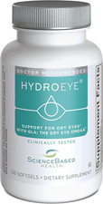 Hydroeye Softgels - Dry Eye Relief - Features GLA, EPA, DHA and Other Key Nut...