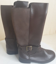 Arizona Samantha Knee Flat Heel Girl's Riding Boots Size 13M Style 603-6129