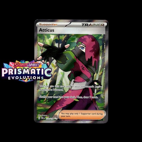 Pokemon Prismatic Evolutions: Choose Your Card! Reverse Holo/Holo EX Full Art NM - Picture 154 of 173