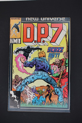 DP7 #5  1986 SCUZZ Out Copper Age  Marvel Comics: We Combine Shipping