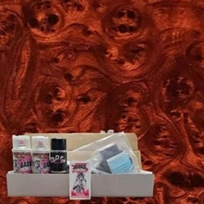 Hydro Dipping Kit- Burlwood Film, Activator, Paints