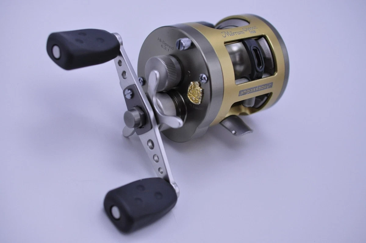 Abu Garcia Ambassadeur Morrum SX3600C IVCB Bait Casting Reel W/Box