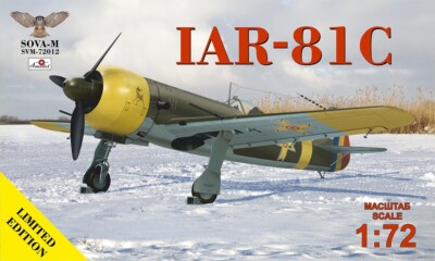 1/72 Sova M 72012 IAR-81C (no.320,323,343,344)