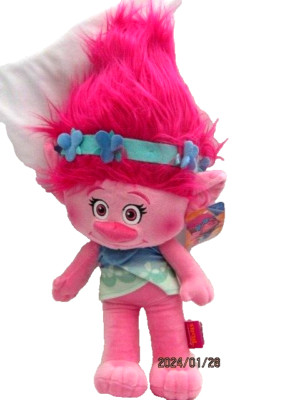 Dreamworks Trolls 22'' Poppy Hugs N Plush Pink Plush-RARE-New with Tags!