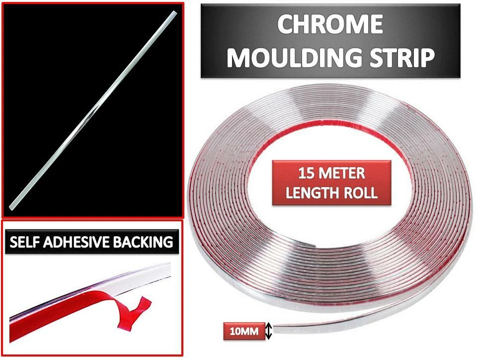 Chrome moulding trim deals