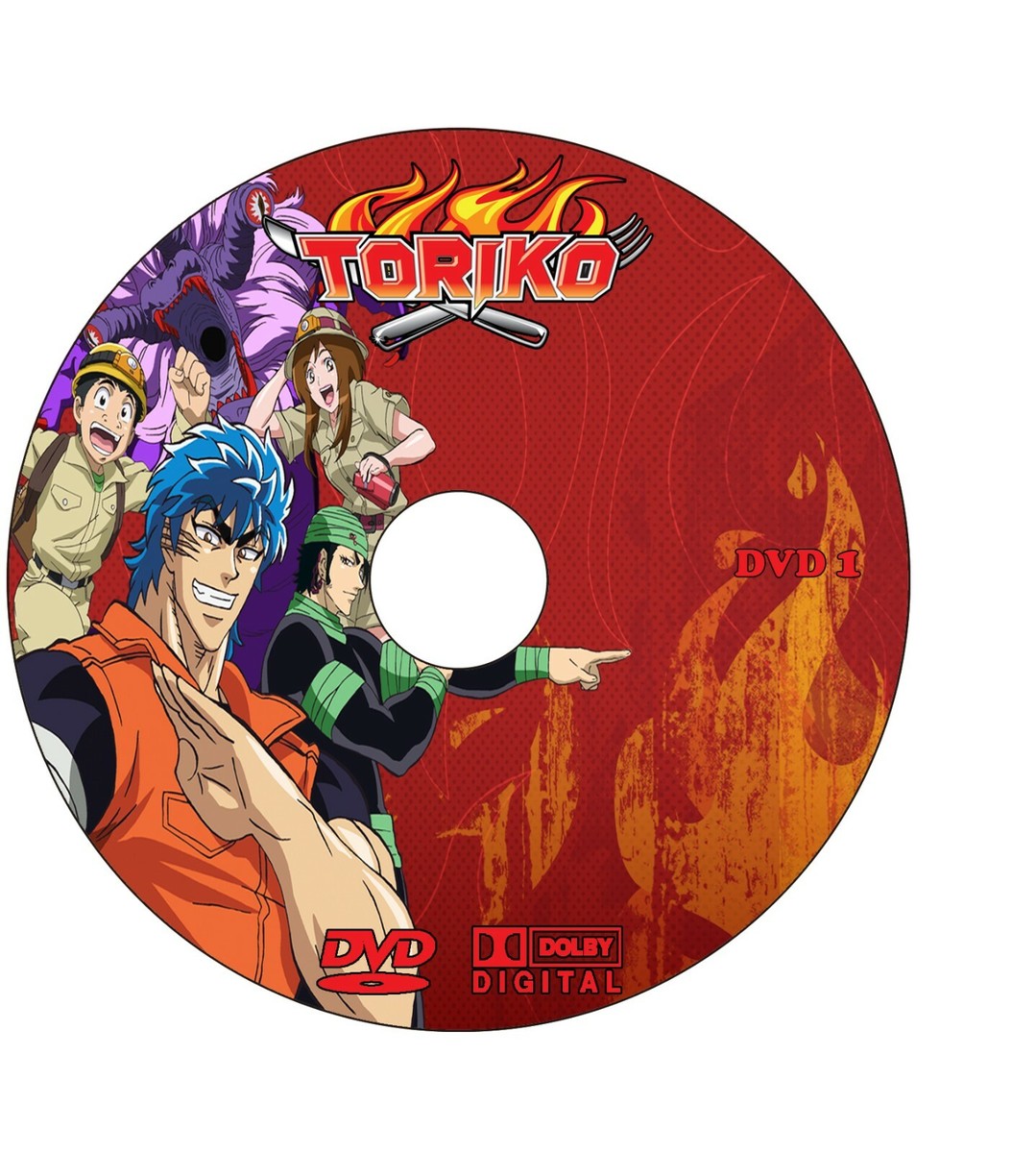 虜-TORIKO- DVD-BOX Toriko Anime Complete Series Audio Japanese - English