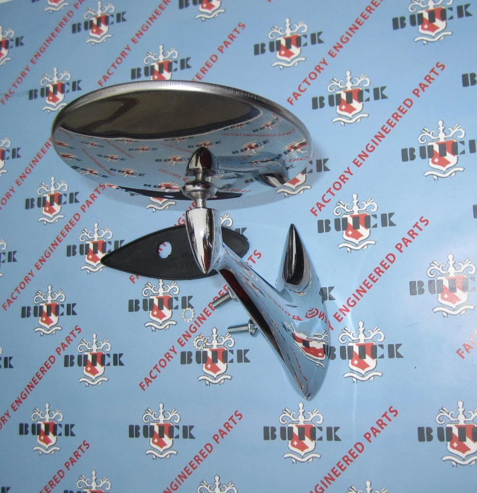 Espejo retrovisor exterior Buick R.H. 1957-1958 | OEM #981824 Foto 4 de 4