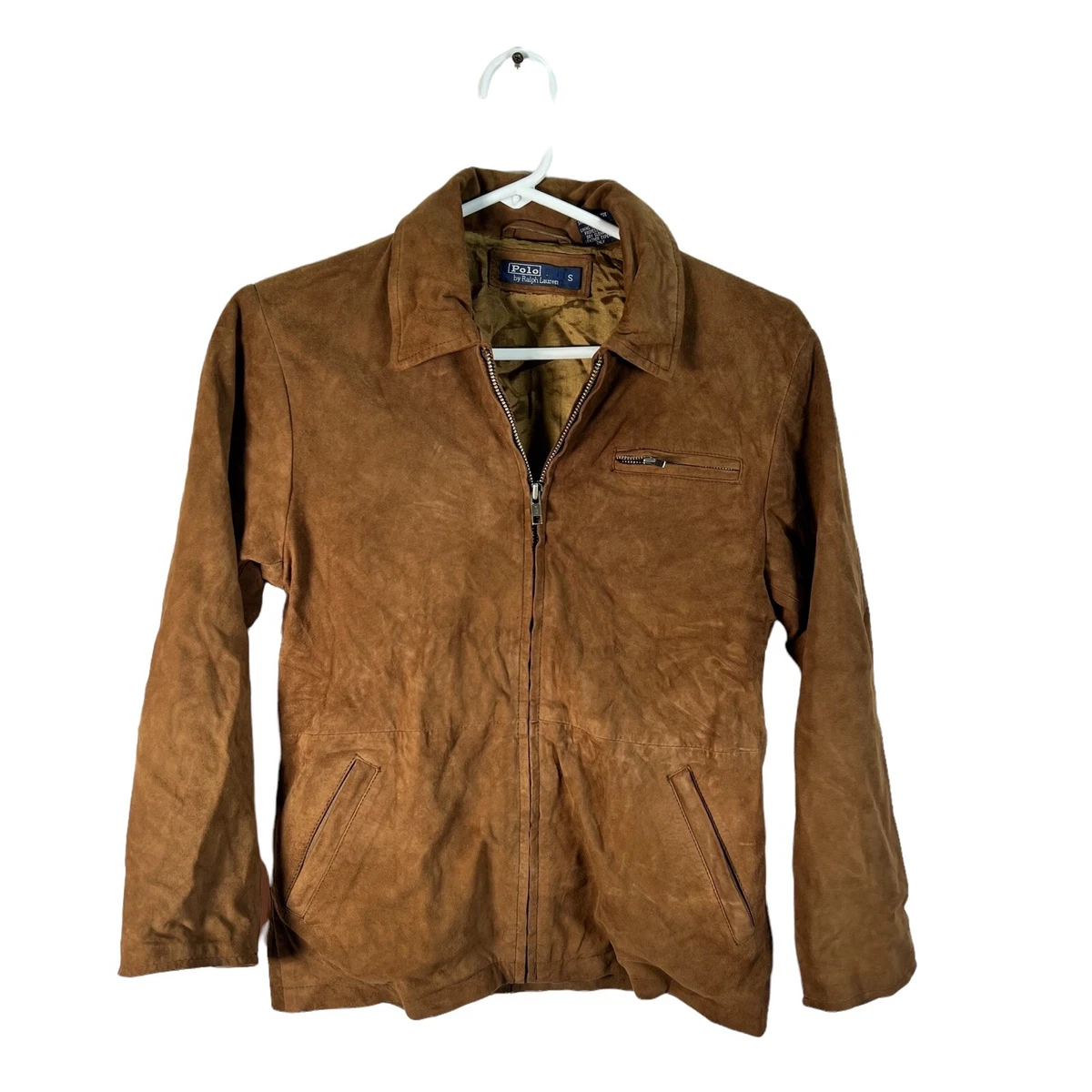 Ralph lauren men's suede hotsell jacket
