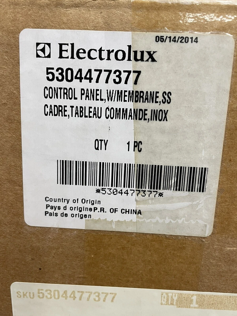 New Genuine OEM Electrolux Frigidaire Microwave Control Panel  