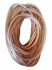 IMC AUDIO 5' Feet 12 GA Gauge Clear 2 Conductor Speaker Wire Audio Cable