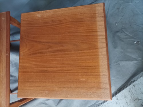 Mid-Century Teak Mobelfabrik Danish Nest Of Tables - Picture 3 of 5