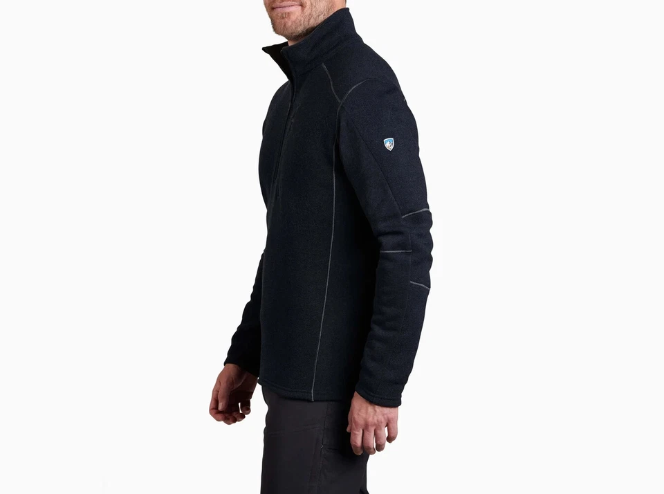Kuhl Interceptr  1/4 Zip Fleece Jacket , Mutiny Blue, Size L - Image 3 of 4